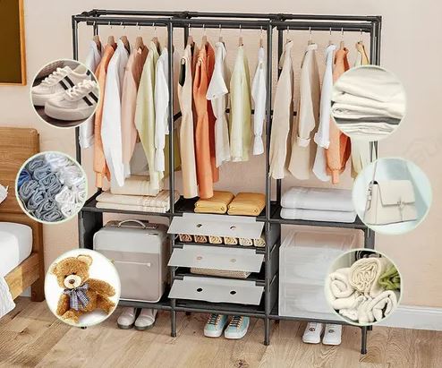 Closet lujo 3 cuerpos Con tapa Acrilico